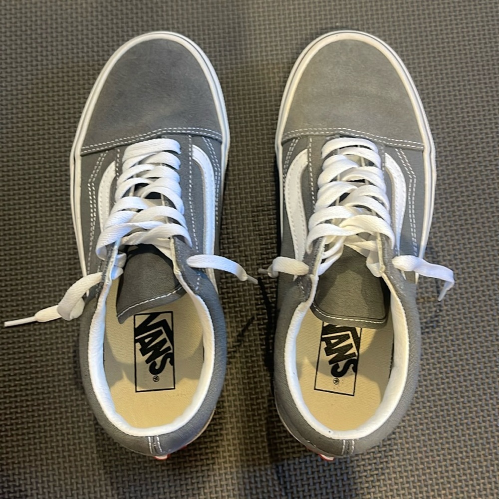 Vans Old Skool Skate Shoe - Pewter Gray
